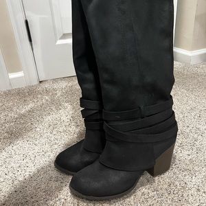 Below the knee boots